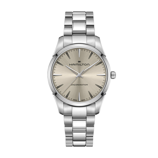 Hamilton Jazzmaster Quartz 40mm Beige Dial