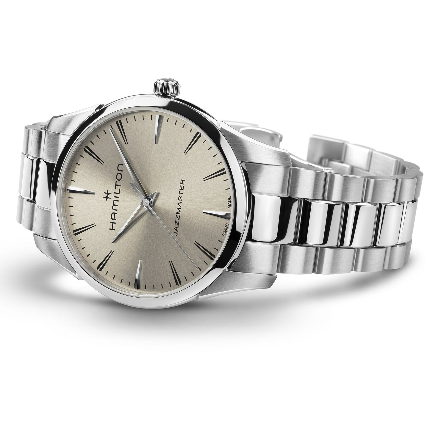 Hamilton Jazzmaster Quartz 40mm Beige Dial