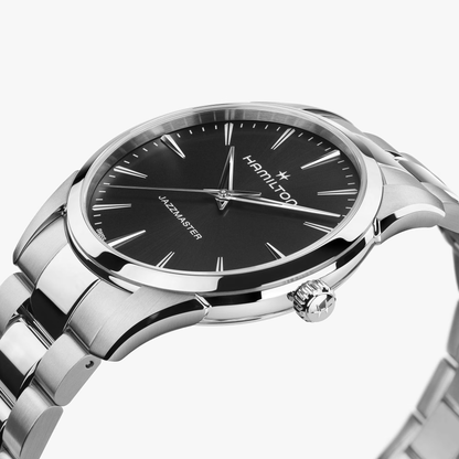 Hamilton Jazzmaster Quartz 40mm Black Dial