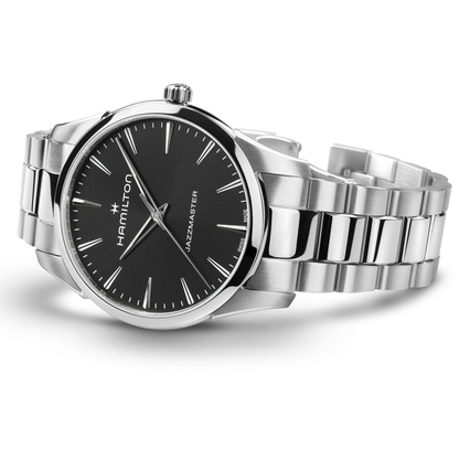 Hamilton Jazzmaster Quartz 40mm Black Dial