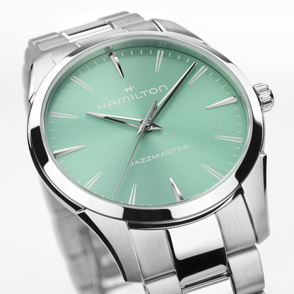 Hamilton Jazzmaster Quartz 40mm Blue Dial