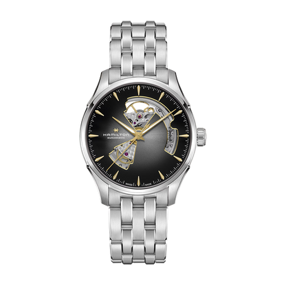 Hamilton Jazzmaster Open Heart Auto 40mm Grey Dial Bracelet Watch
