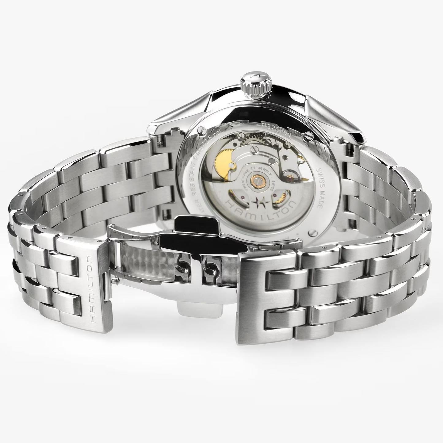 Hamilton Jazzmaster Open Heart Auto 40mm Grey Dial Bracelet Watch