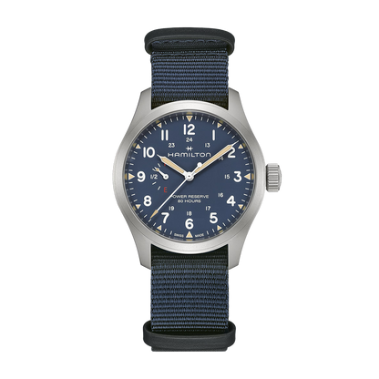 Hamilton Khaki Field 40mm Power Reserve Blue Dial