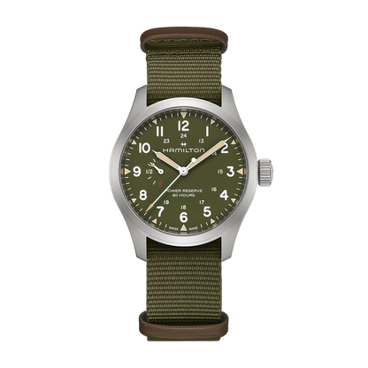 Hamilton Khaki Field 40mm Power Reserve Green Dial