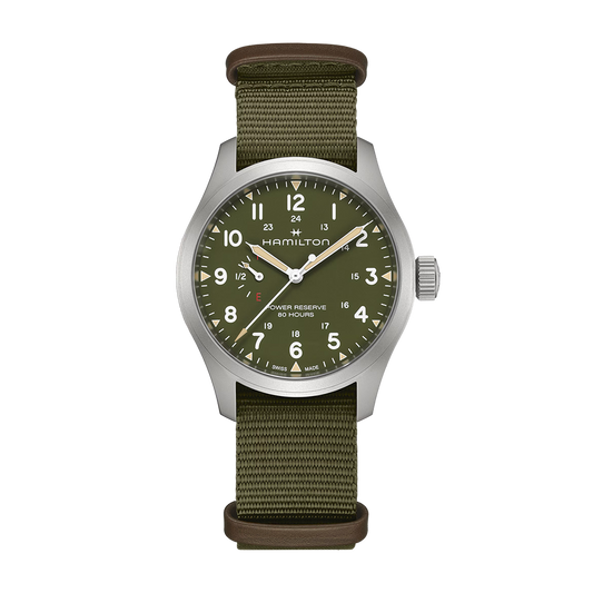 Hamilton Khaki Field 40mm Power Reserve Green Dial