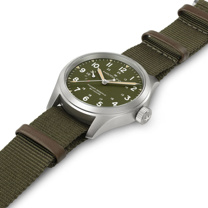 Hamilton Khaki Field 40mm Power Reserve Green Dial