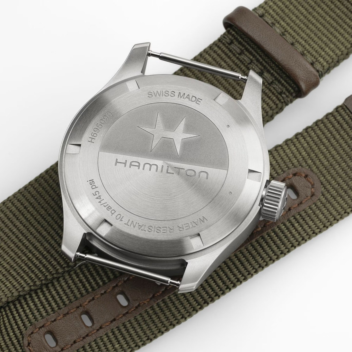 Hamilton Khaki Field 40mm Power Reserve Green Dial