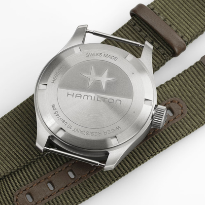 Hamilton Khaki Field 40mm Power Reserve Green Dial