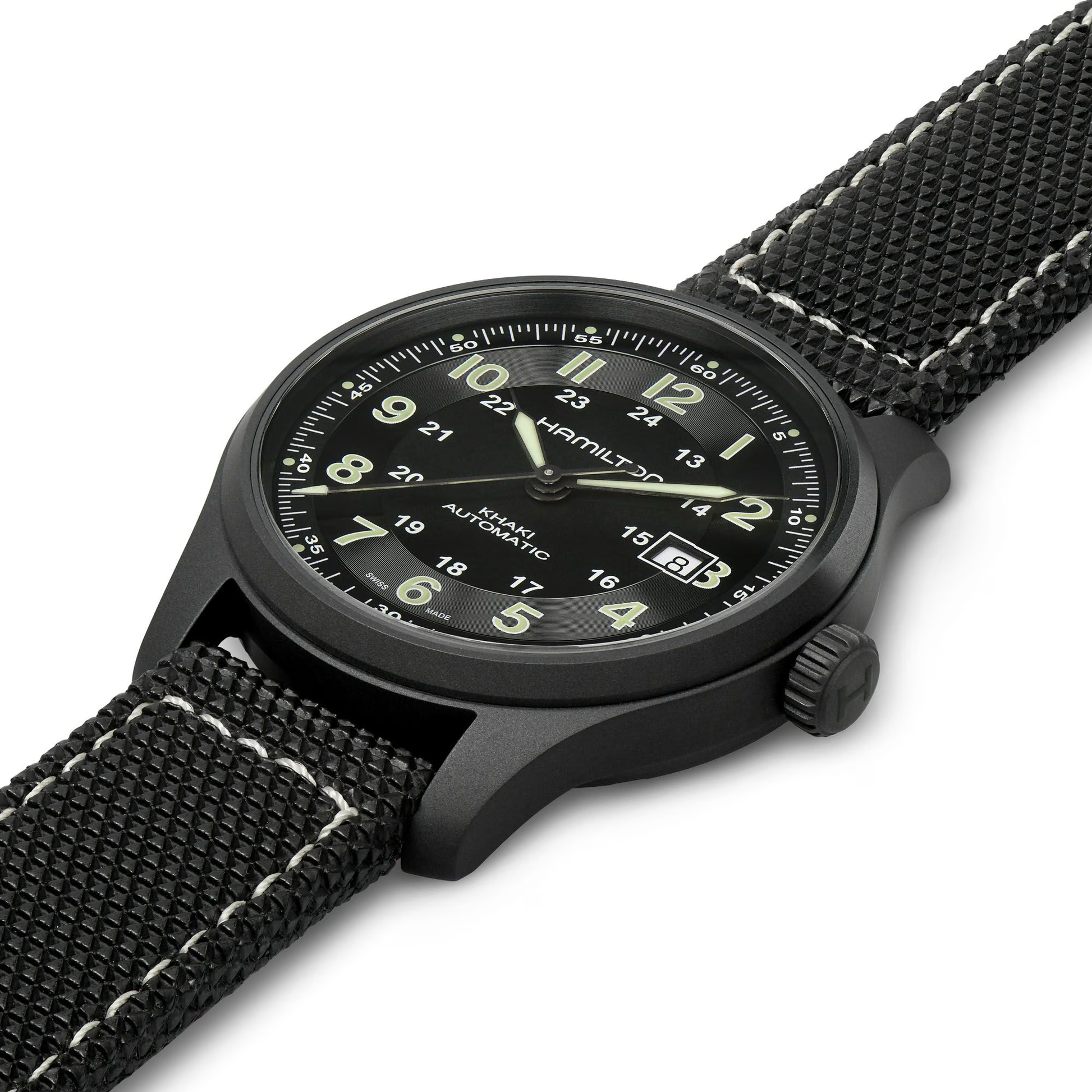 Hamilton Khaki Field Titanium Auto 42mm Black Dial Watch