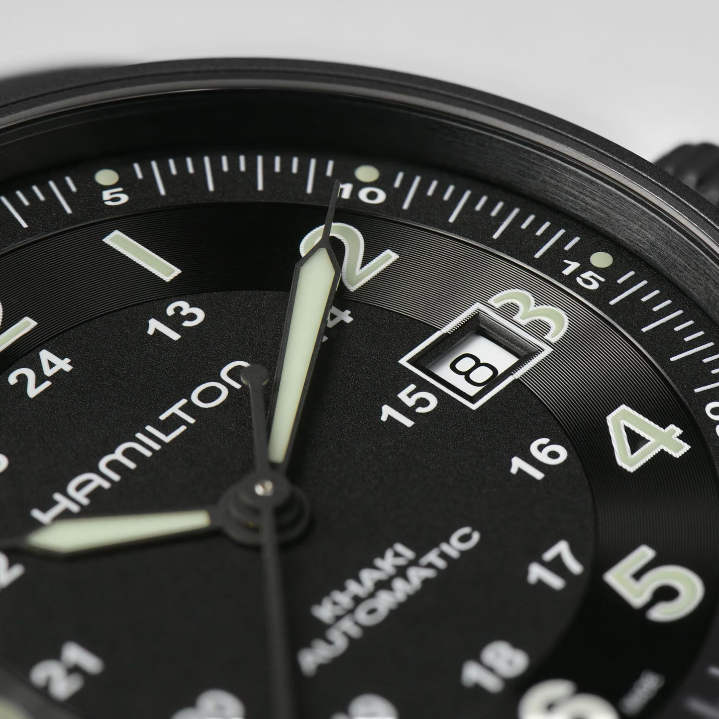 Hamilton Khaki Field Titanium Auto 42mm Black Dial Watch