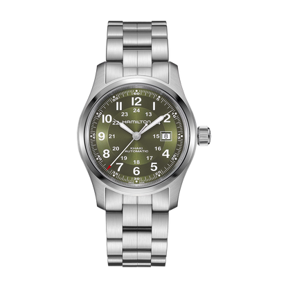 Hamilton Khaki Field Auto 42mm Green Dial Watch