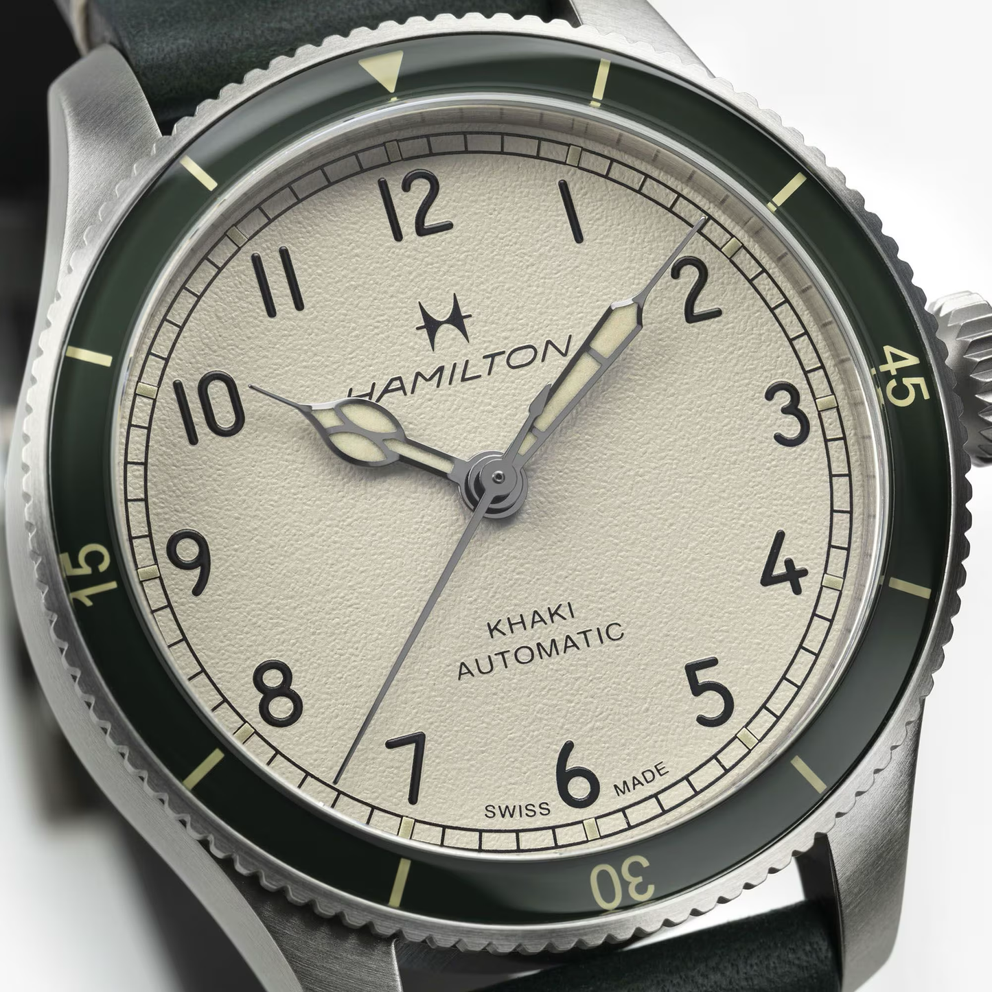 Hamilton Khaki Aviation Pilot Pioneer 38mm White Dial Watch