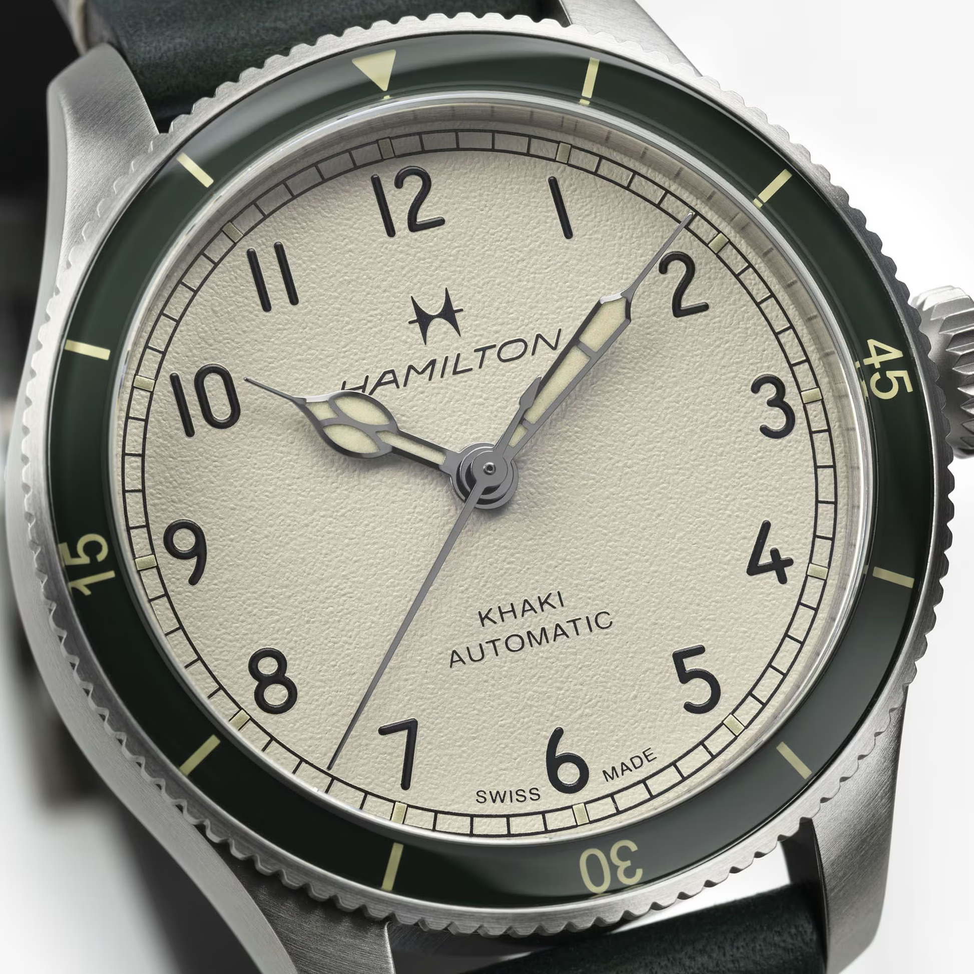 Hamilton Khaki Aviation Pilot Pioneer 38mm White Dial Watch