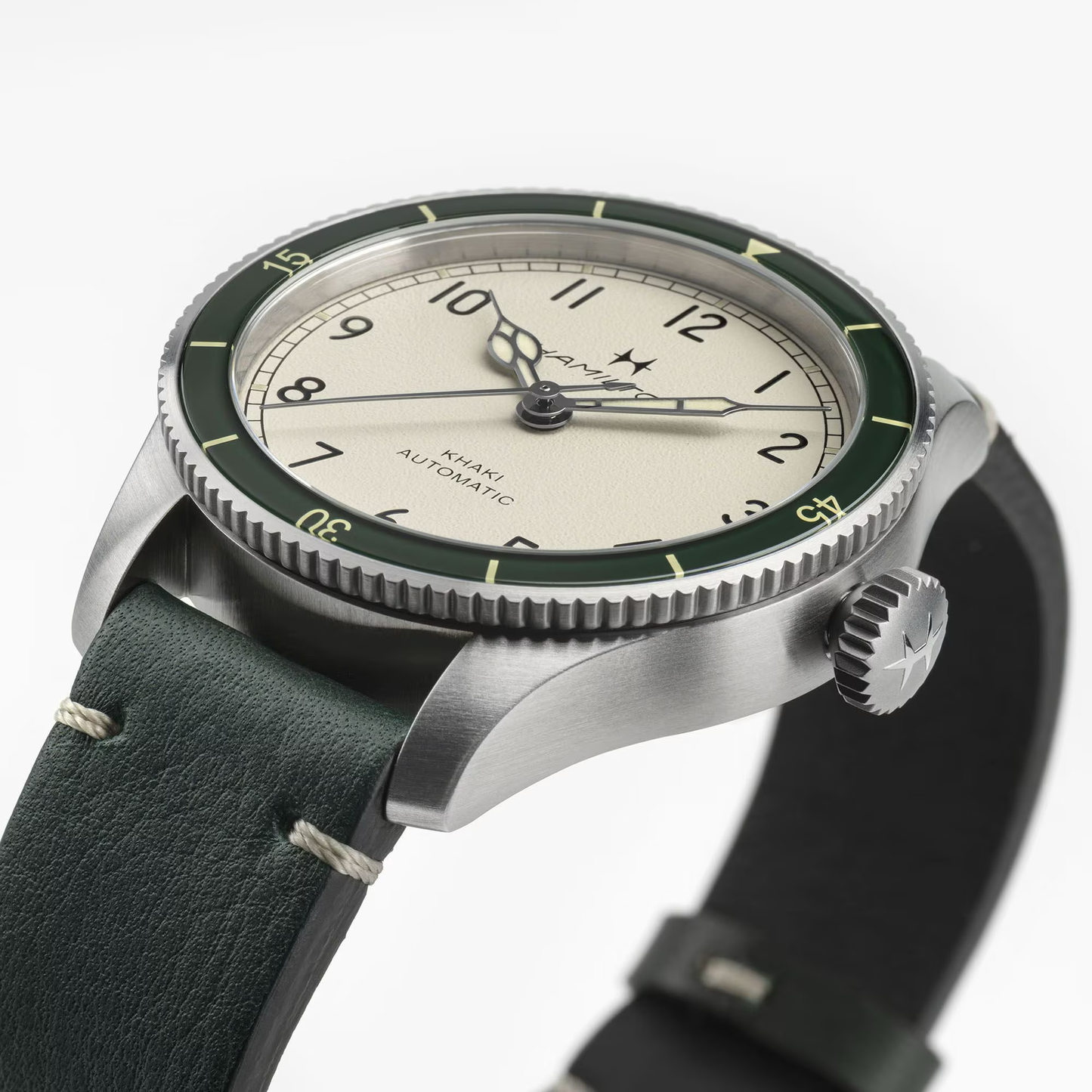 Hamilton Khaki Aviation Pilot Pioneer 38mm White Dial Watch