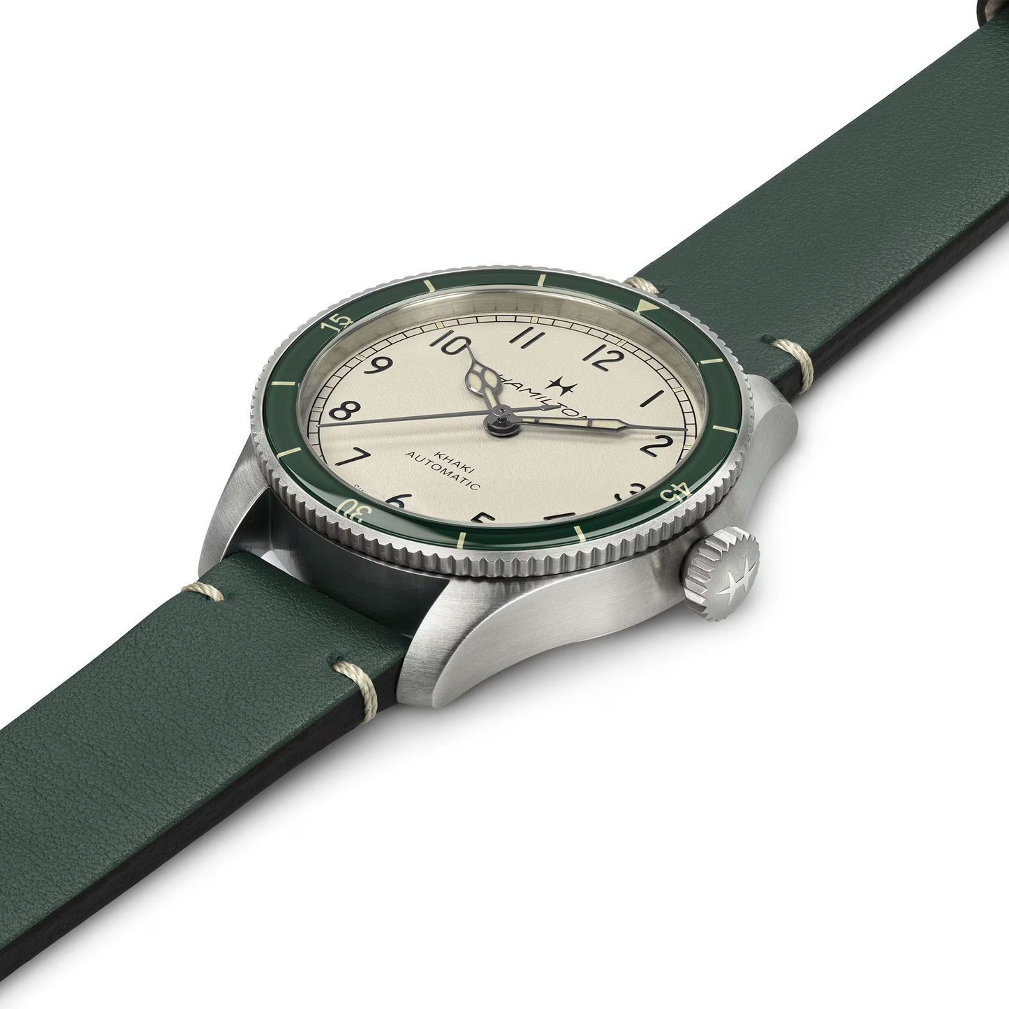 Hamilton Khaki Aviation Pilot Pioneer 38mm White Dial Watch
