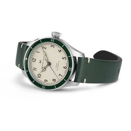 Hamilton Khaki Aviation Pilot Pioneer 38mm White Dial Watch