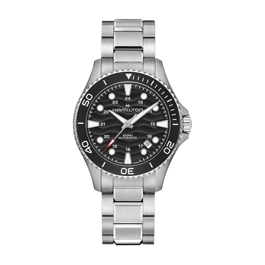 Hamilton Khaki Navy Scuba Auto 40mm Black Dial Bracelet Watch