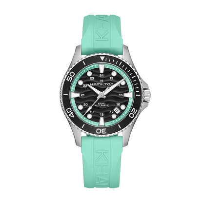 Hamilton Khaki Navy Scuba Auto 40mm Green Strap