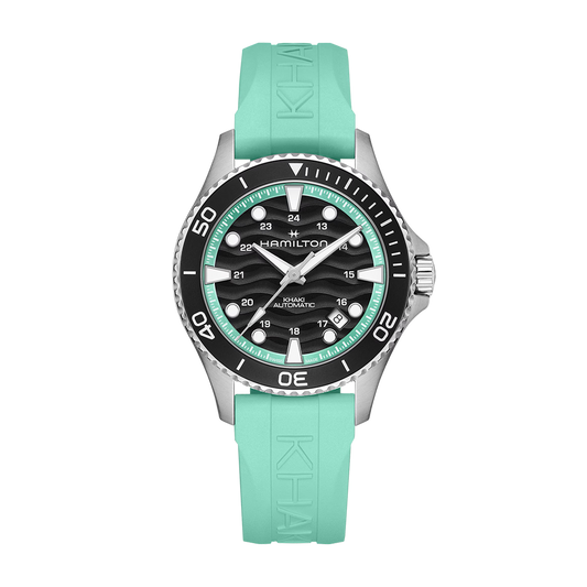 Hamilton Khaki Navy Scuba Auto 40mm Green Strap