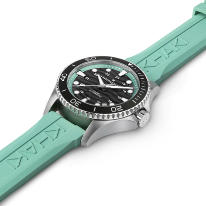 Hamilton Khaki Navy Scuba Auto 40mm Green Strap