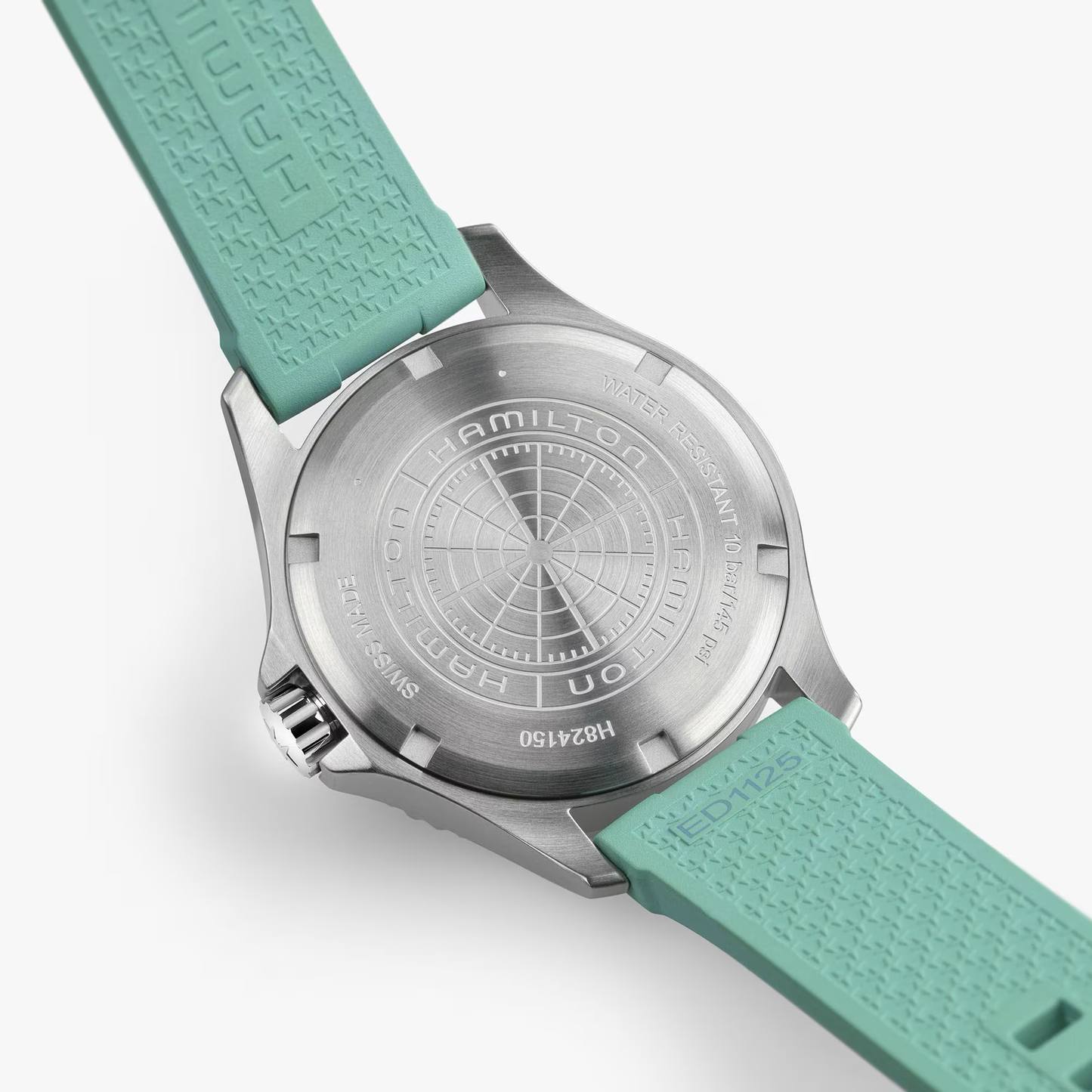 Hamilton Khaki Navy Scuba Auto 40mm Green Strap