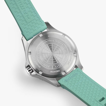 Hamilton Khaki Navy Scuba Auto 40mm Green Strap