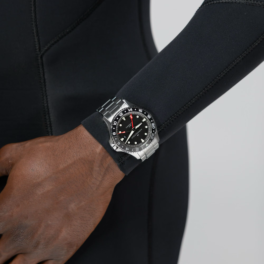 Hamilton Khaki Navy Scuba Auto GMT 43mm Black Dial Watch