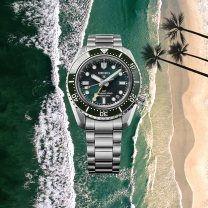 Seiko Prospex 1968 Heritage Diver's GMT HBC001 Green Dial 3