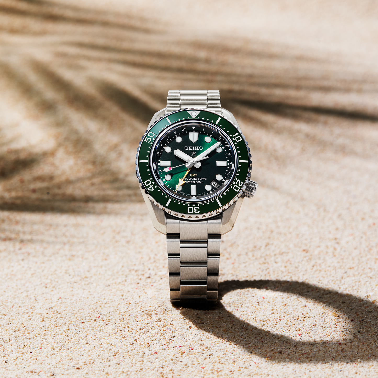 Seiko Prospex 1968 Heritage Diver's GMT HBC001 Green Dial 4