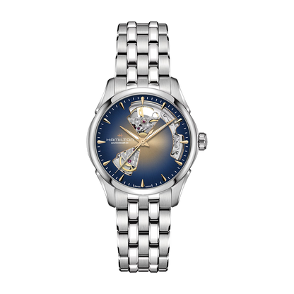 Hamilton Jazzmaster Open Heart Lady Auto 36mm Champagne Dial Watch