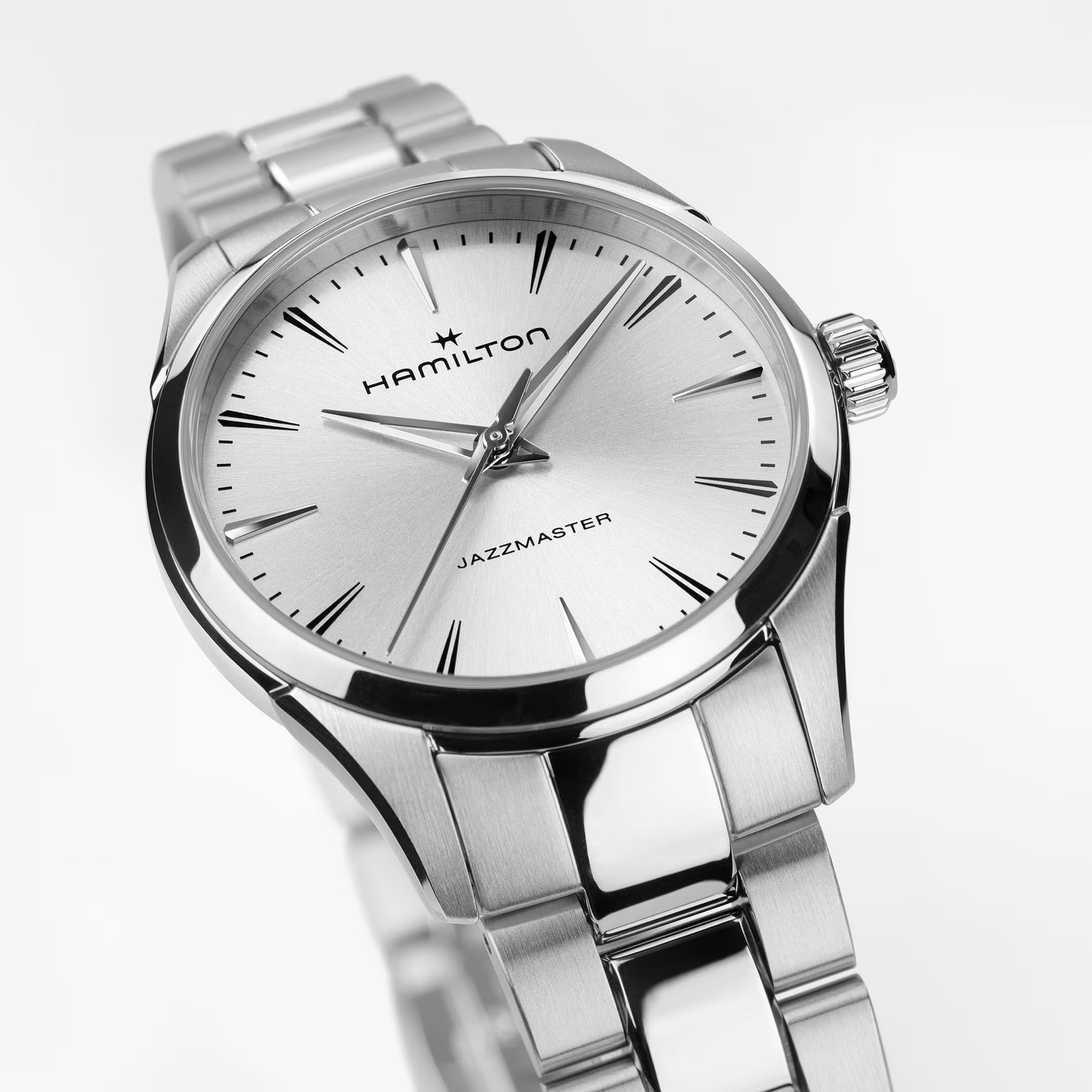 Hamilton Jazzmaster Quartz 32mm Silver Dial Watch