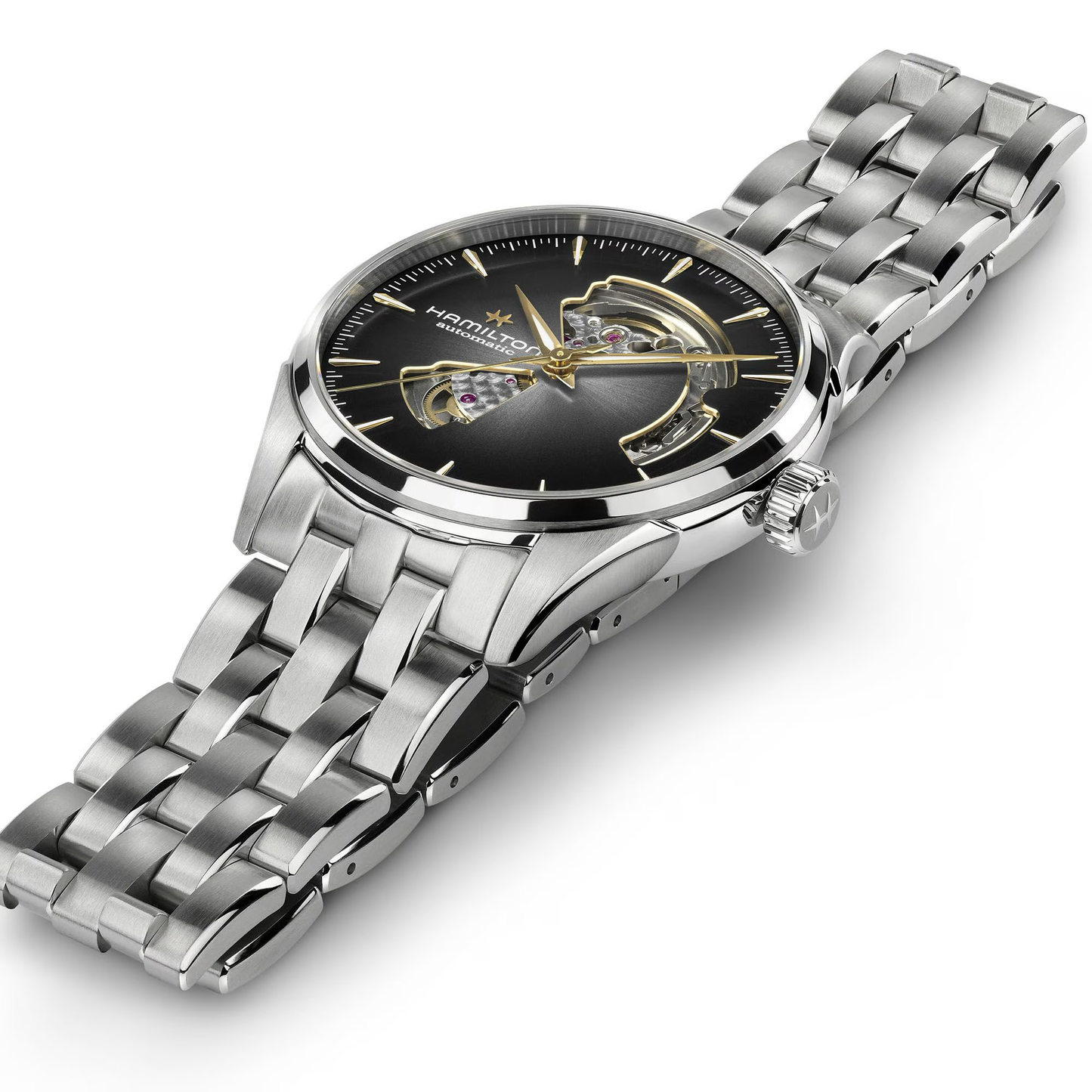 Hamilton Jazzmaster Open Heart Auto 42mm Black Dial Watch