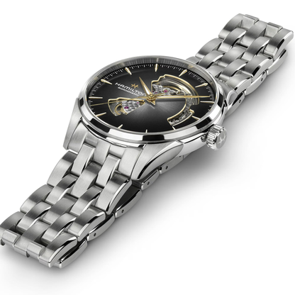 Hamilton Jazzmaster Open Heart Auto 42mm Black Dial Watch
