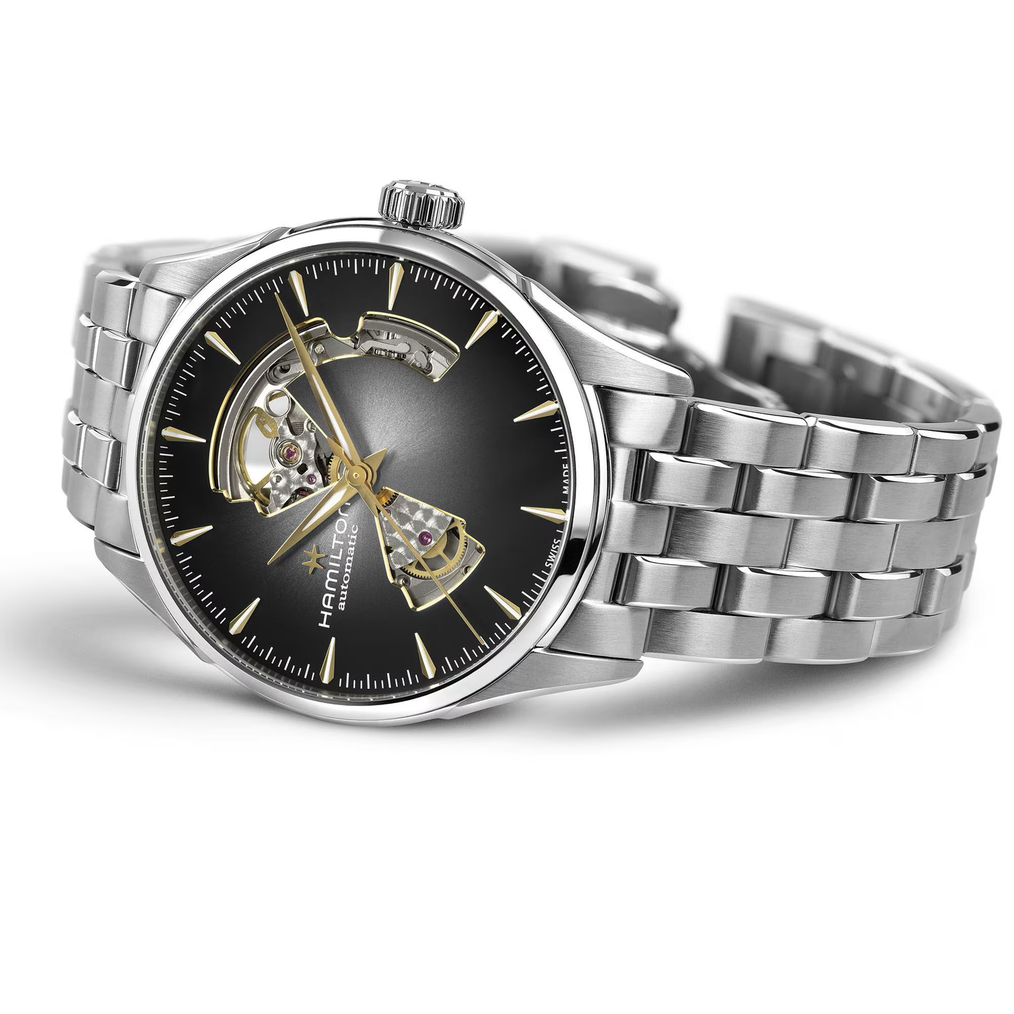 Hamilton Jazzmaster Open Heart Auto 42mm Black Dial Watch