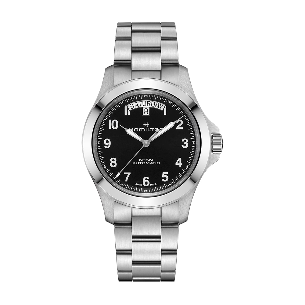 Hamilton Khaki Field King Day-Date Auto 40mm Black Dial Watch