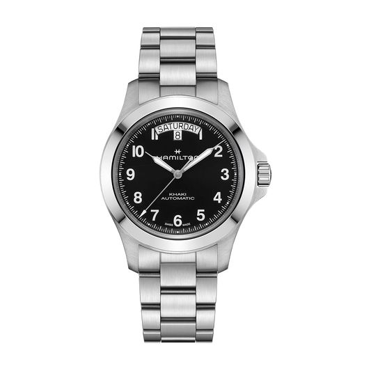 Hamilton Khaki Field King Day-Date Auto 40mm Black Dial Watch
