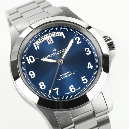 Hamilton Khaki Field King Day-Date Auto 40mm Blue Dial Watch