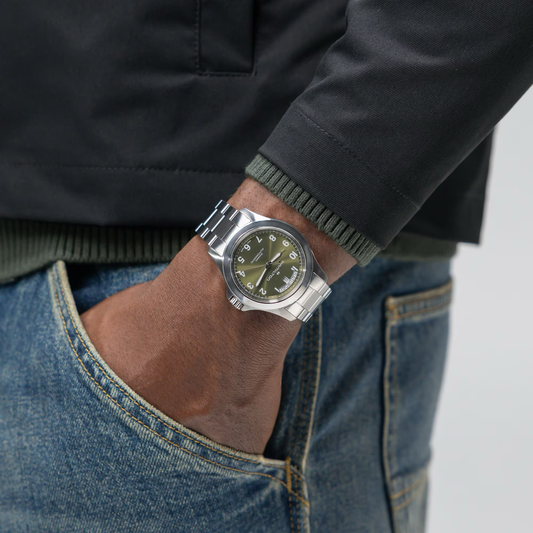 Hamilton Khaki Field King Day-Date Auto 40mm Green Dial Watch