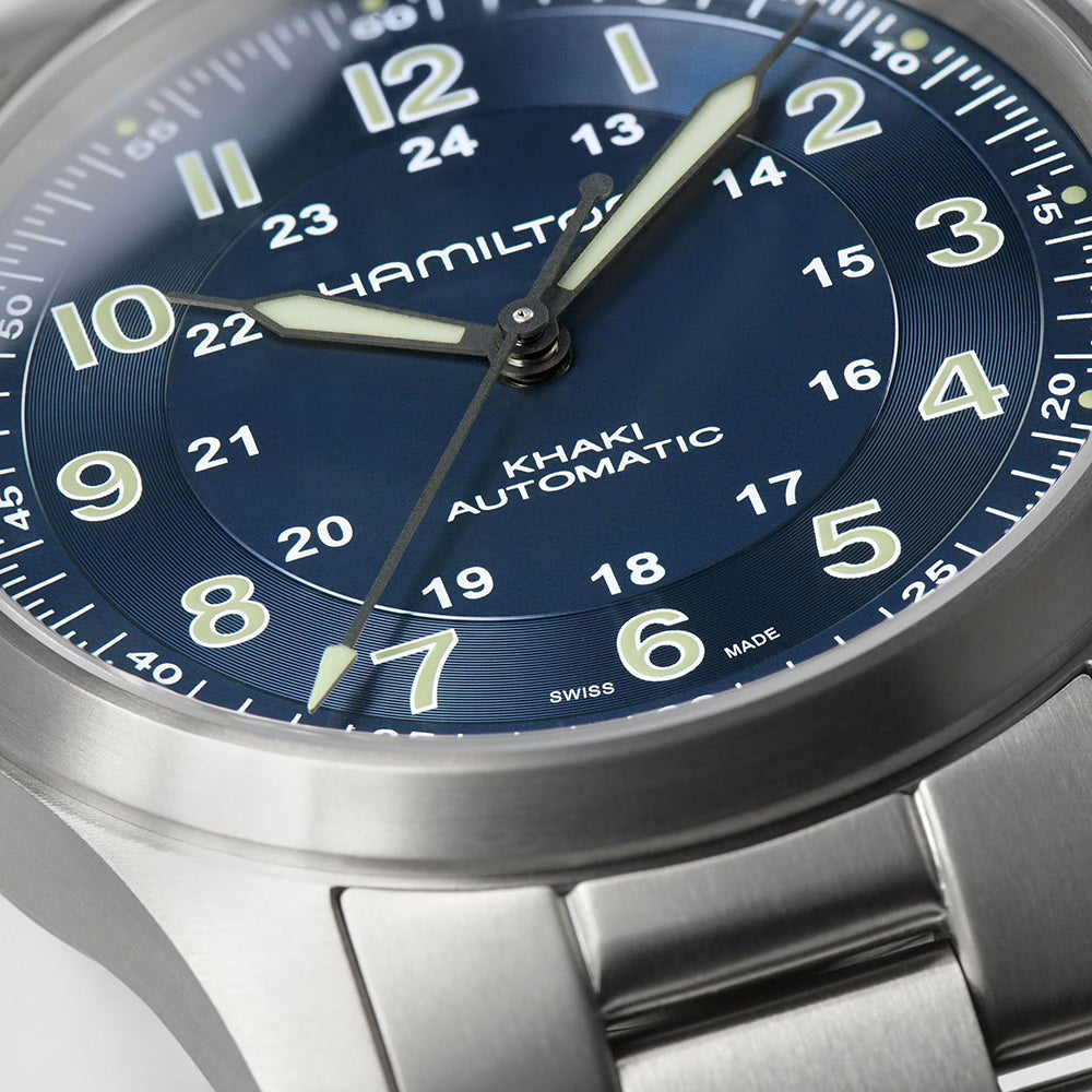 Hamilton Khaki Field Titanium Auto H70205140 | King Jewelers