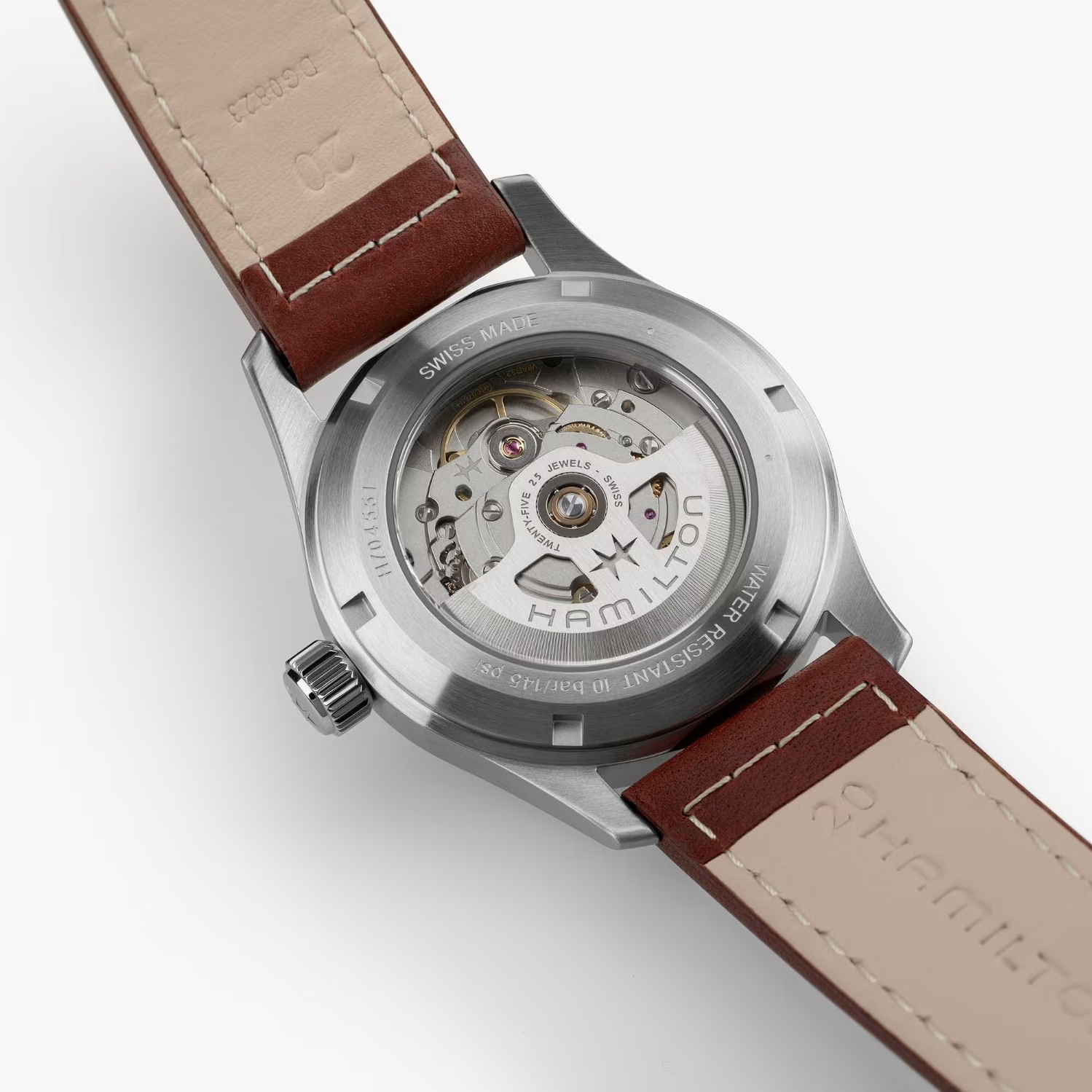 HAMI KHAKI AUTO H625 社外炭革』 Hamilton Khaki Field Auto HAMI KHAKI AUTO H625 社外炭革』 Hamilton Khaki Field Auto