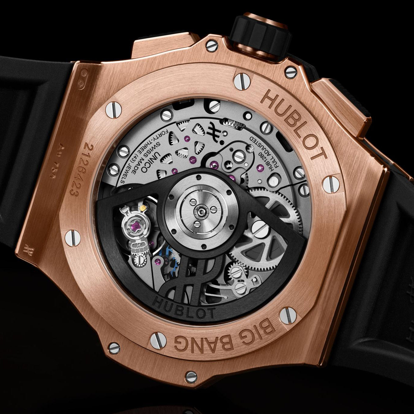 Hublot Big Bang Original Unico King Gold Ceramic 43mm Watch