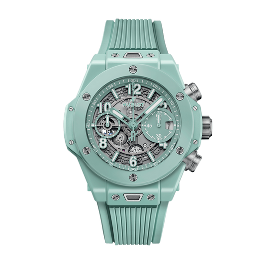 Hublot Big Bang Unico Mint Green 42mm Chronograph Watch
