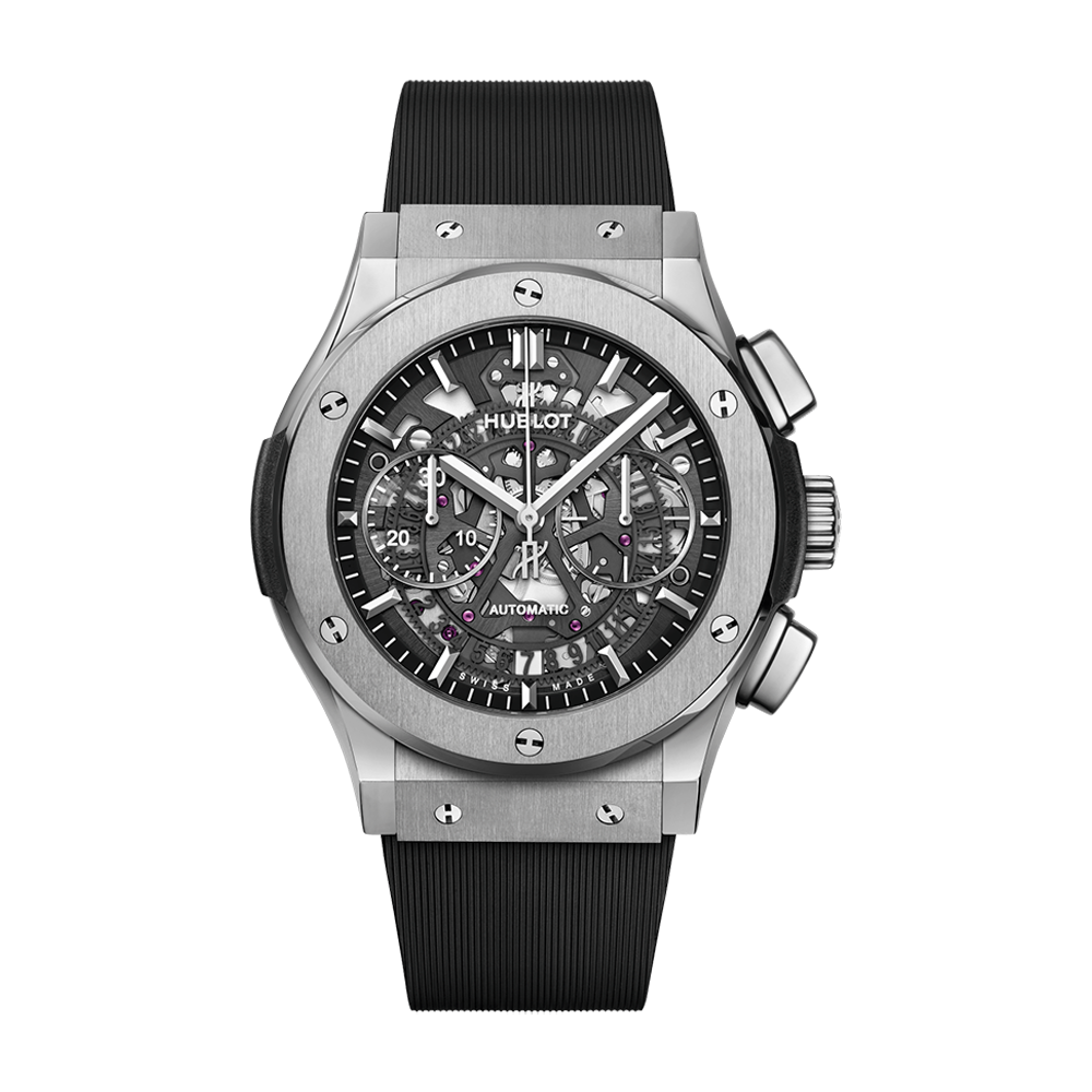 Hublot Classic Fusion Aerofusion Moonphase 45mm Titanium Watch
