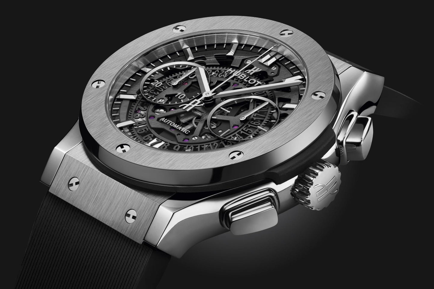Hublot Classic Fusion Aerofusion Moonphase 45mm Titanium Watch