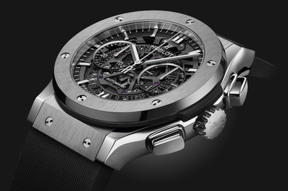 Hublot Classic Fusion Aerofusion Moonphase 45mm Titanium Watch