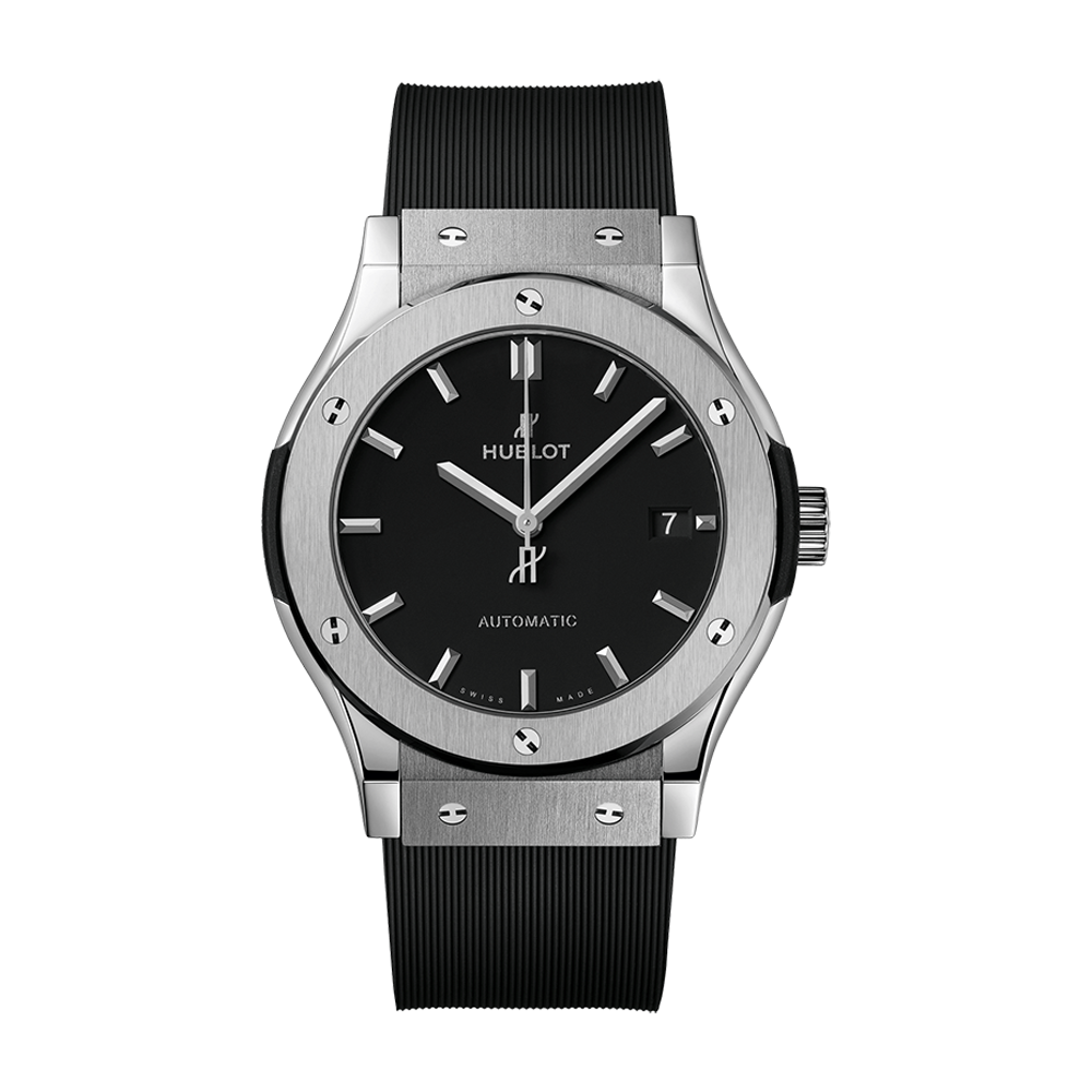 Hublot Classic Fusion Titanium 42mm Black Dial Watch