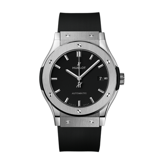 Hublot Classic Fusion Titanium 42mm Black Dial Watch