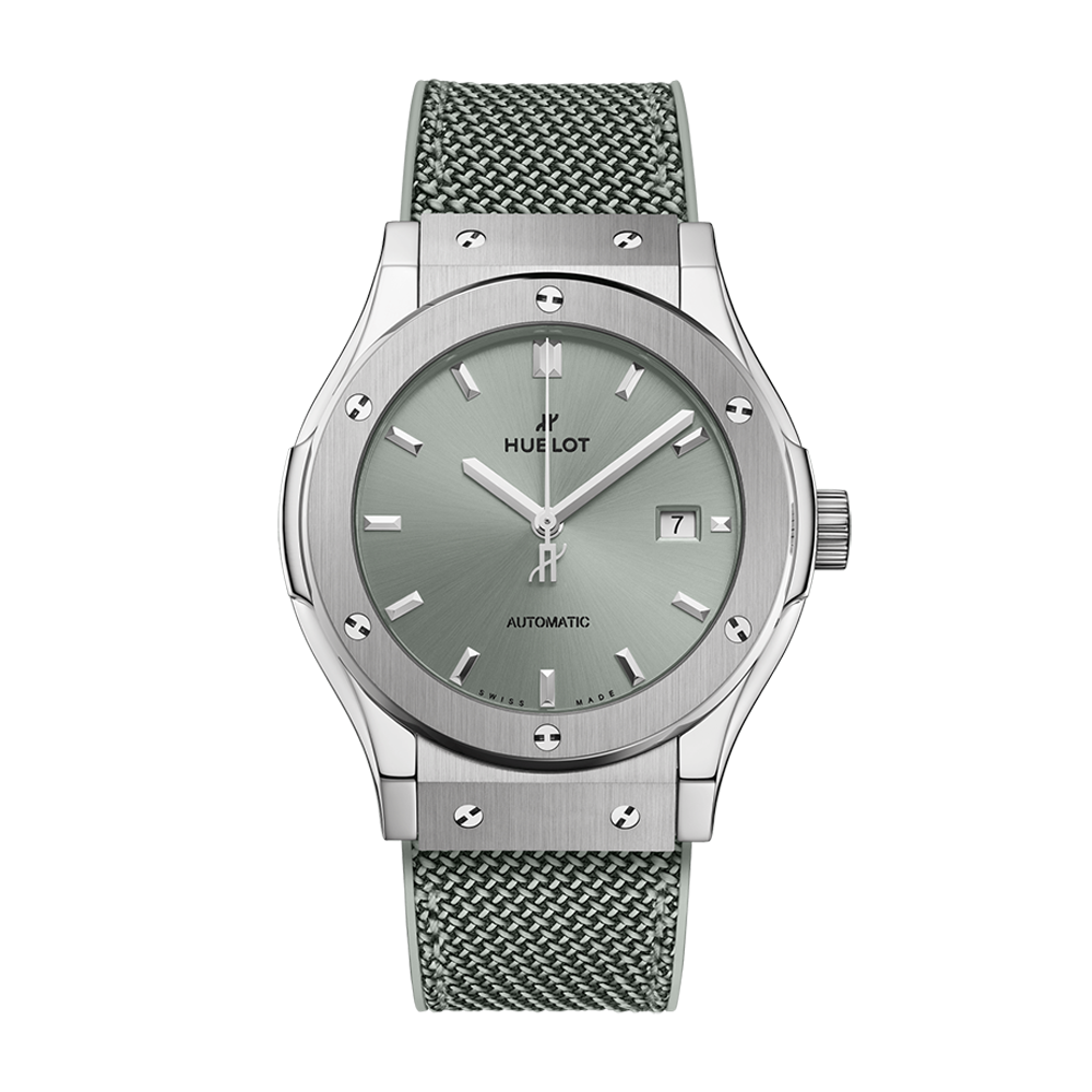 Hublot Classic Fusion Titanium Sage Green 42mm Watch