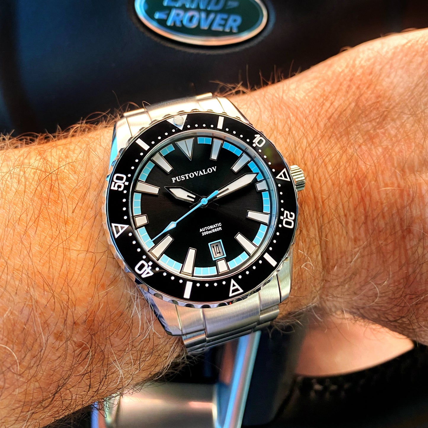 Pustovalov Just Dive 42mm Black Watch